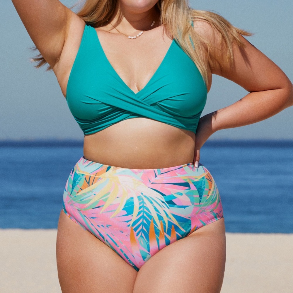 Cupshe bikini set dreamland tropical